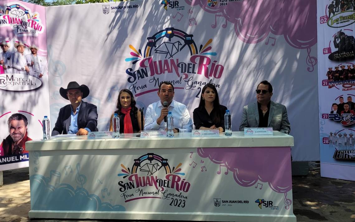 Anuncian cartel musical para la feria de San Juan del Río El Sol de